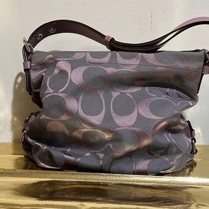 Coach Bag No. K1059-F15067 Purple